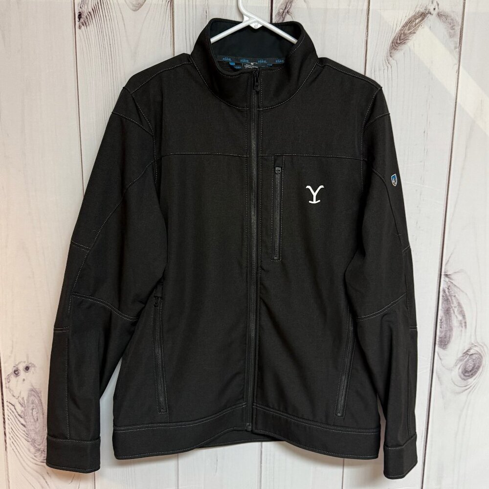 KÜHL Impakt Softshell Jacket – Gotham (Dark Gray/Matte Black) – M – Yellowstone